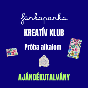 AJÁNDÉKUTALVÁNY - Kreatív klub - próba alkalom