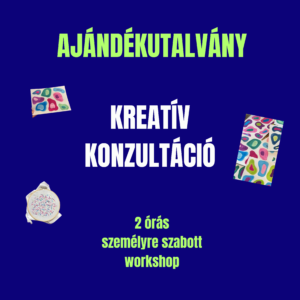 AJÁNDÉKUTALVÁNY - kreatív konzultáció - 2 órás